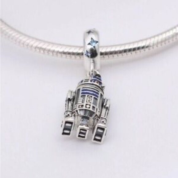 Pandora Silver R2-D2 Charm - Picture 5 of 5